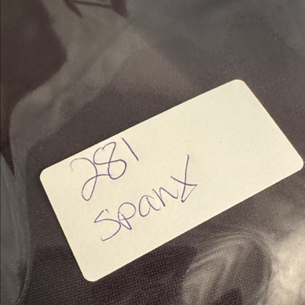 SPANX The Perfect Funnel Top Ponte Shirt Zip Back Short Sleeve Slimming Medium - Picture 15 of 15